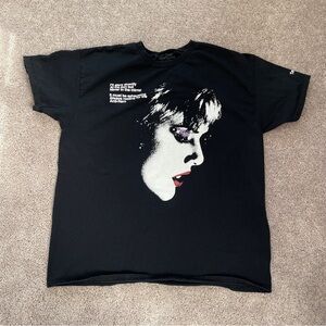 Taylor Swift Midnights “Anti-Hero” Lyric Portrait T-Shirt Black XL